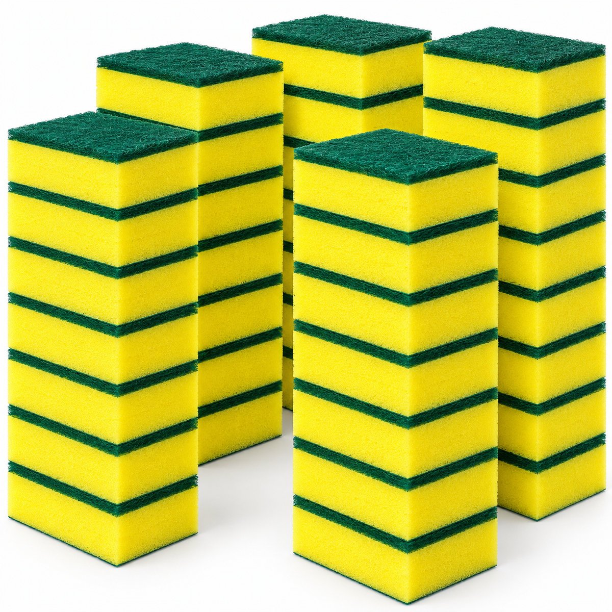 Multi-Functional Kitchen Sponges 15 Pack