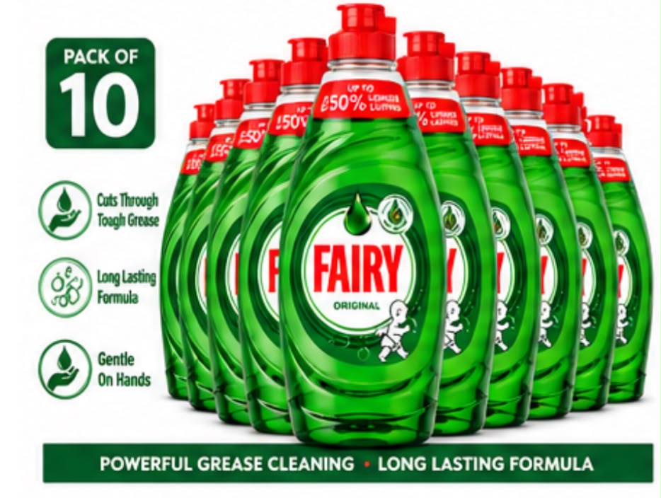 Fairy Original Washing Up Liquid 10 x 320ml
