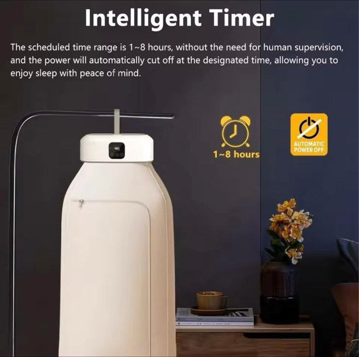Smart and Convenient Electric Clothes Dryer for Home Travel - Ultraviolet Sterilizing
