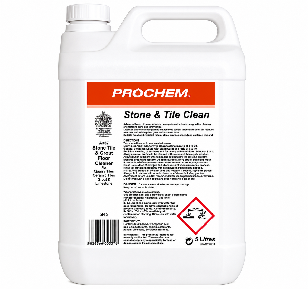 Prochem Stone & Tile Clean 5L