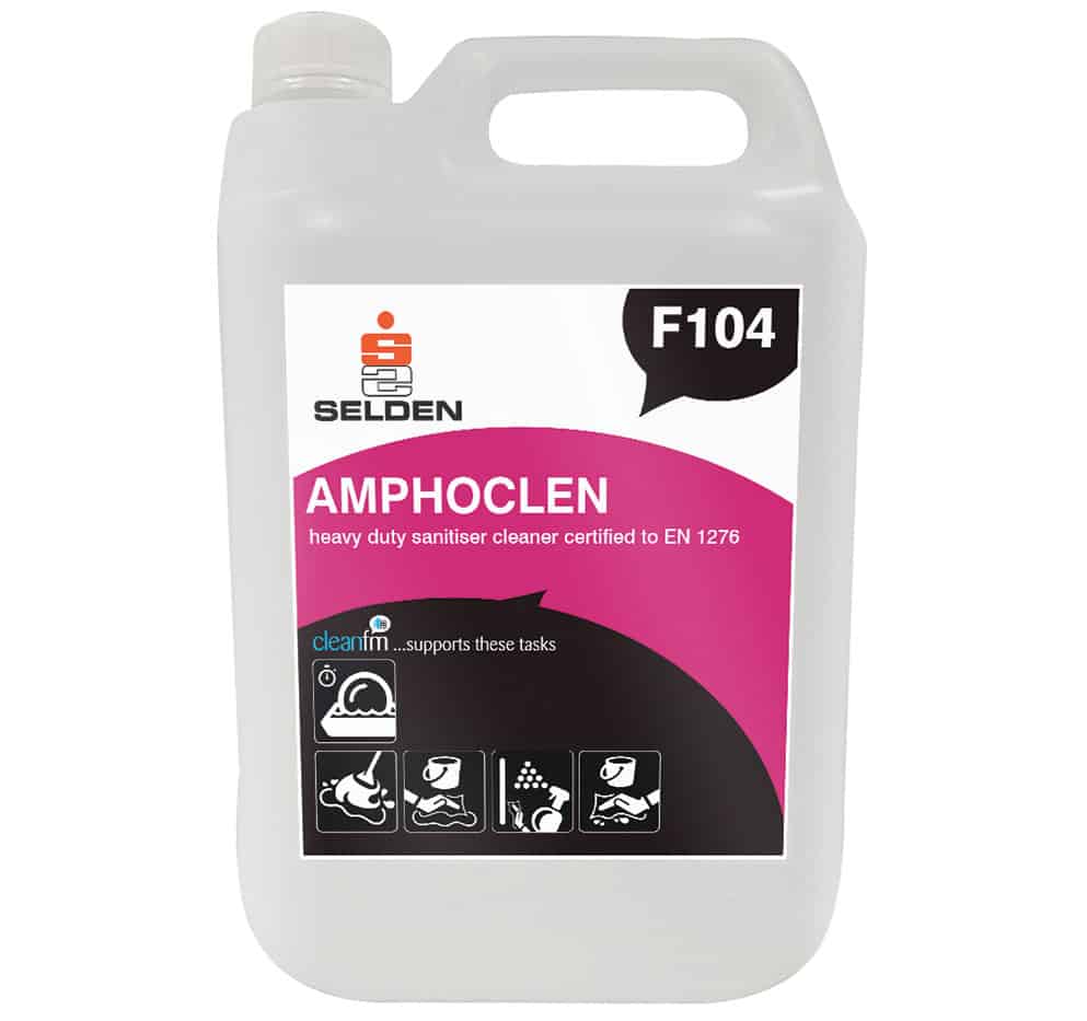 Selden F104 Amphoclen Sanitiser 5L