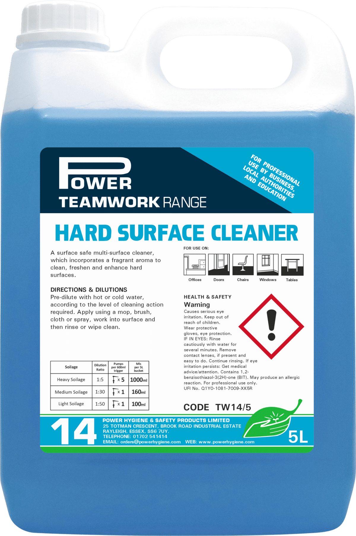 Teamwork 14 Hard Surface Cleaner 5L