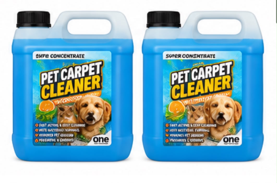One Chem Essentials Pet Carpet Cleaner 2 x 5L – Orange & Bergamot