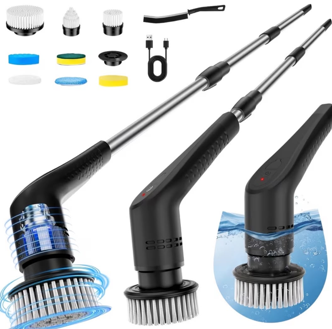 9-in-1 Electric Rotating Cleaning Brush