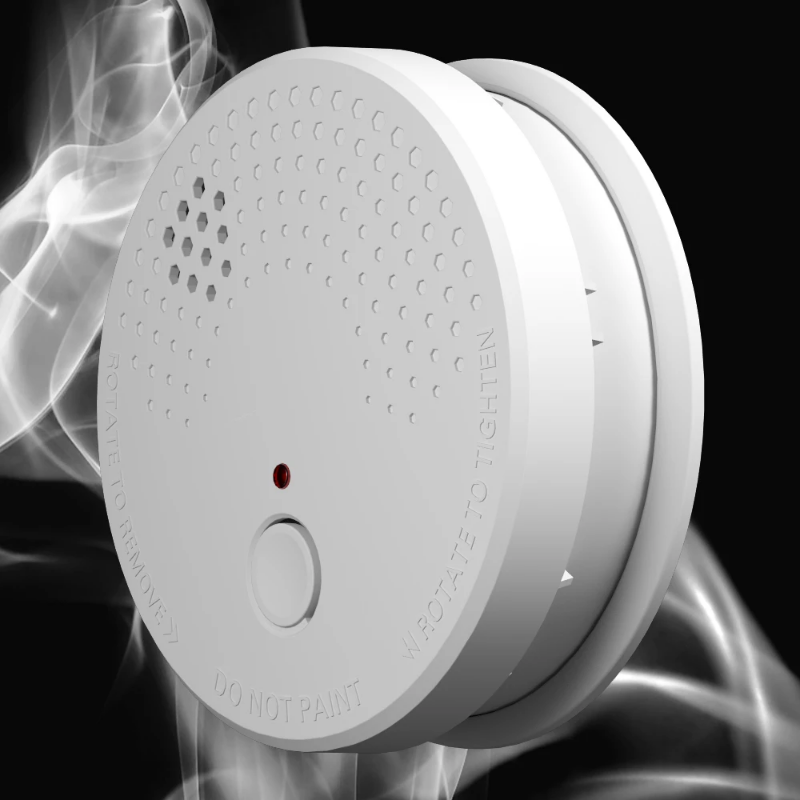 Easy to install smoke detector fire alarm