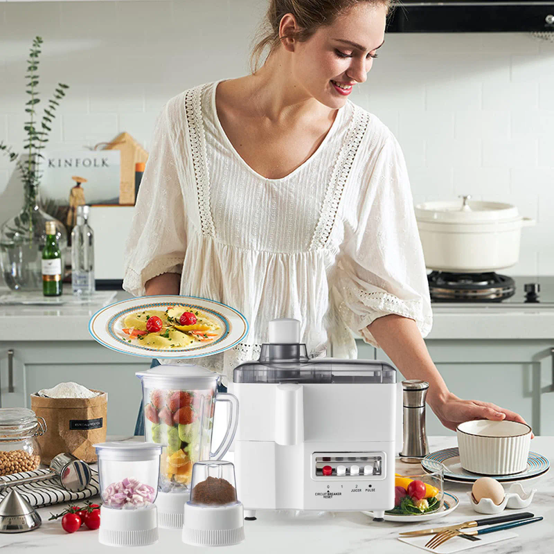 4 in 1 blender set for shakes, smoothies and much more