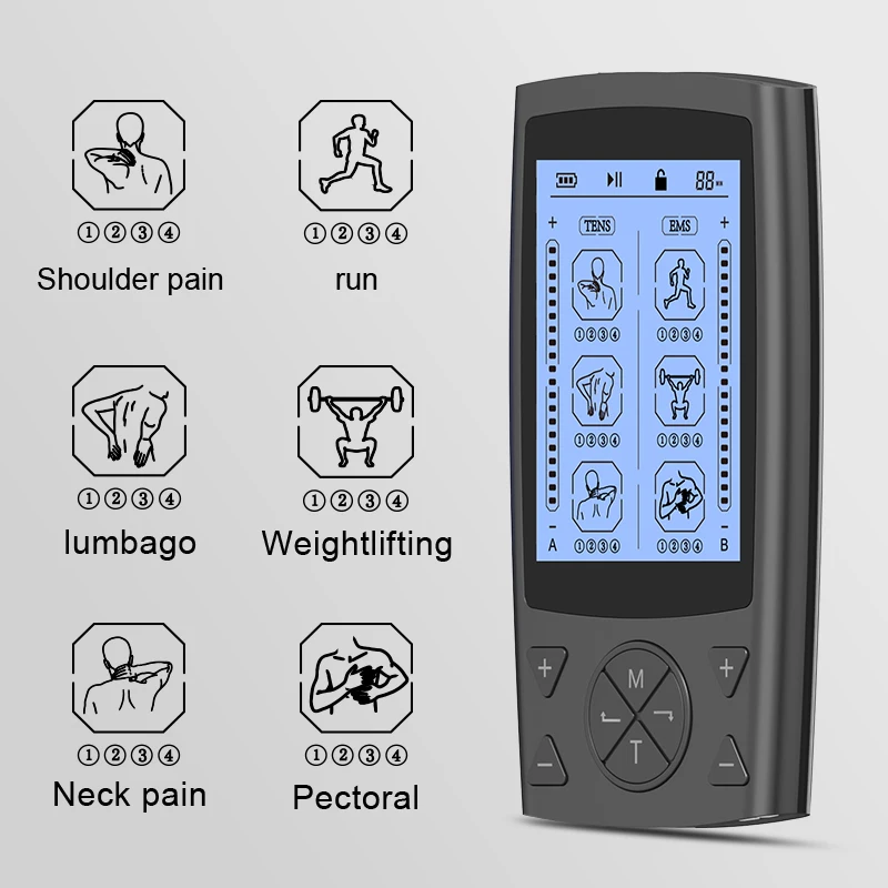 Electric medical grade muscle pain relief - 20 grade electrode therapy machine