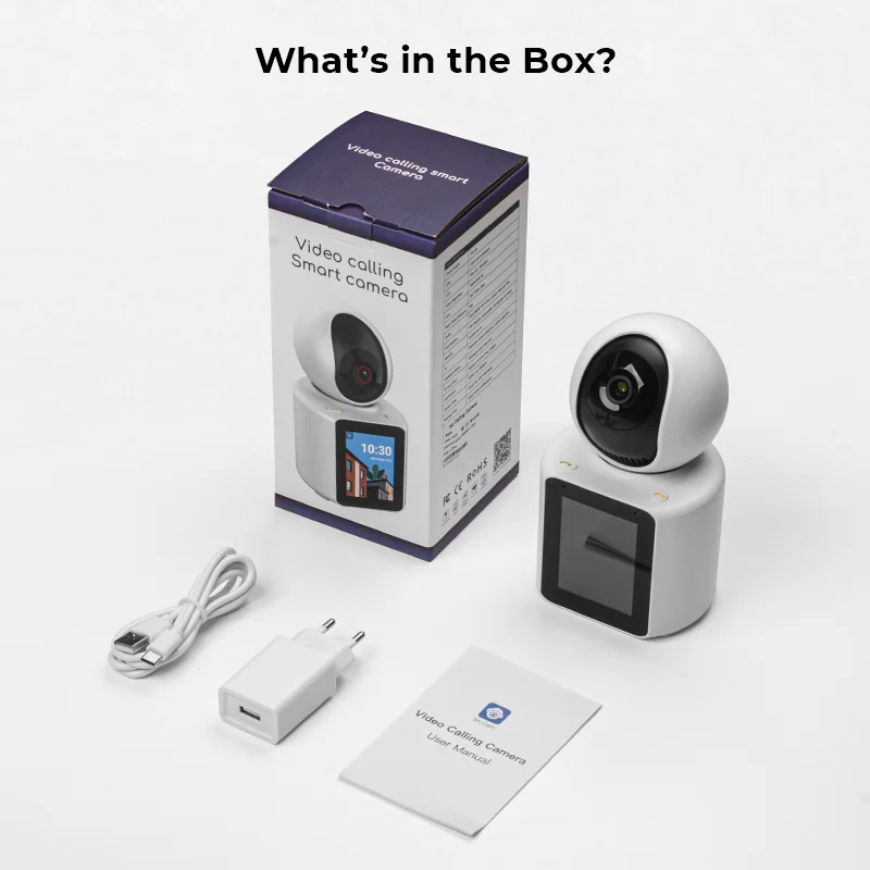 WiFi camera and touch screen baby home monitor