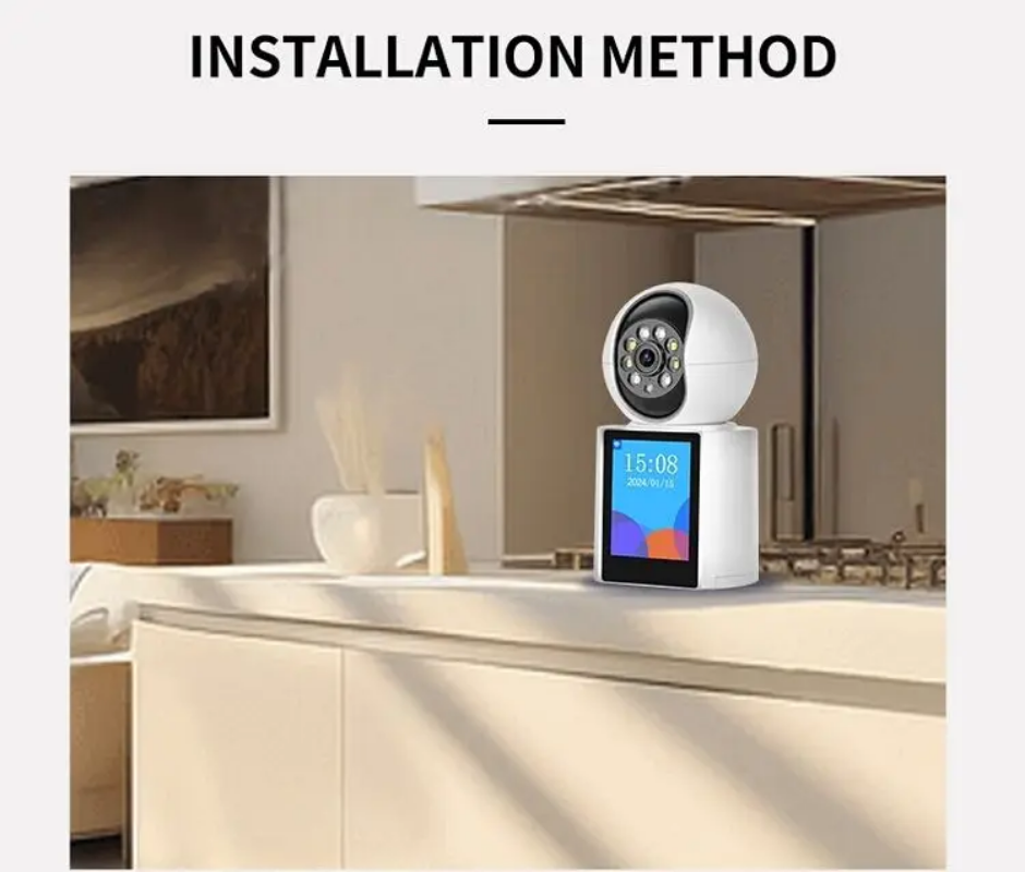 WiFi camera and touch screen baby home monitor