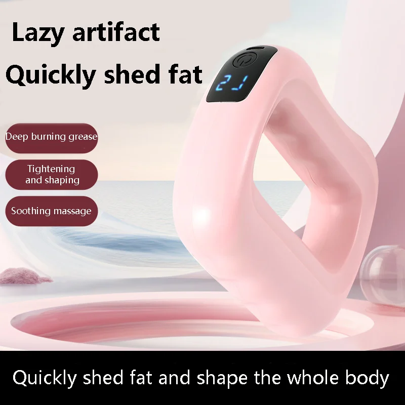 Deep muscle toning massager - hand held or hands free with strap