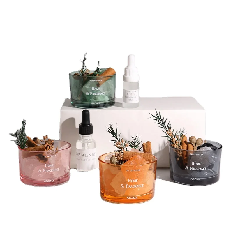 Essential oil stone diffusers for aromatherapy - fresh and fruity scents