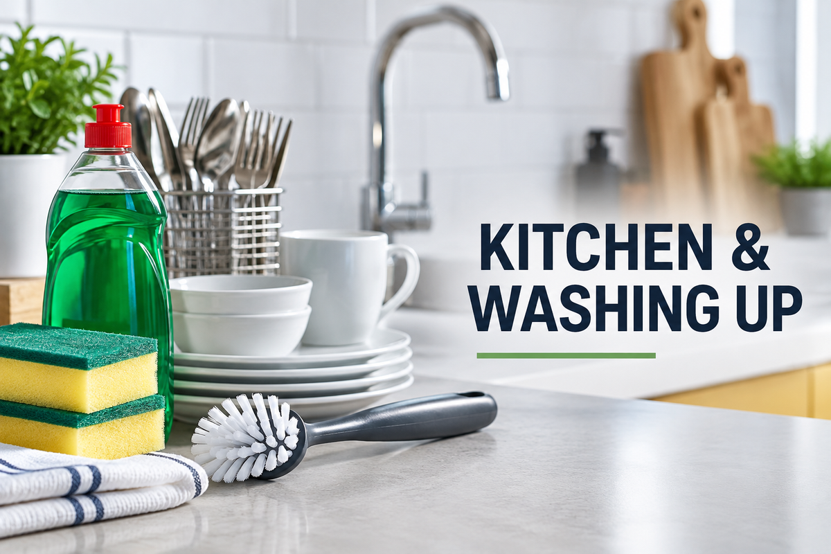 Kitchen & Washing up