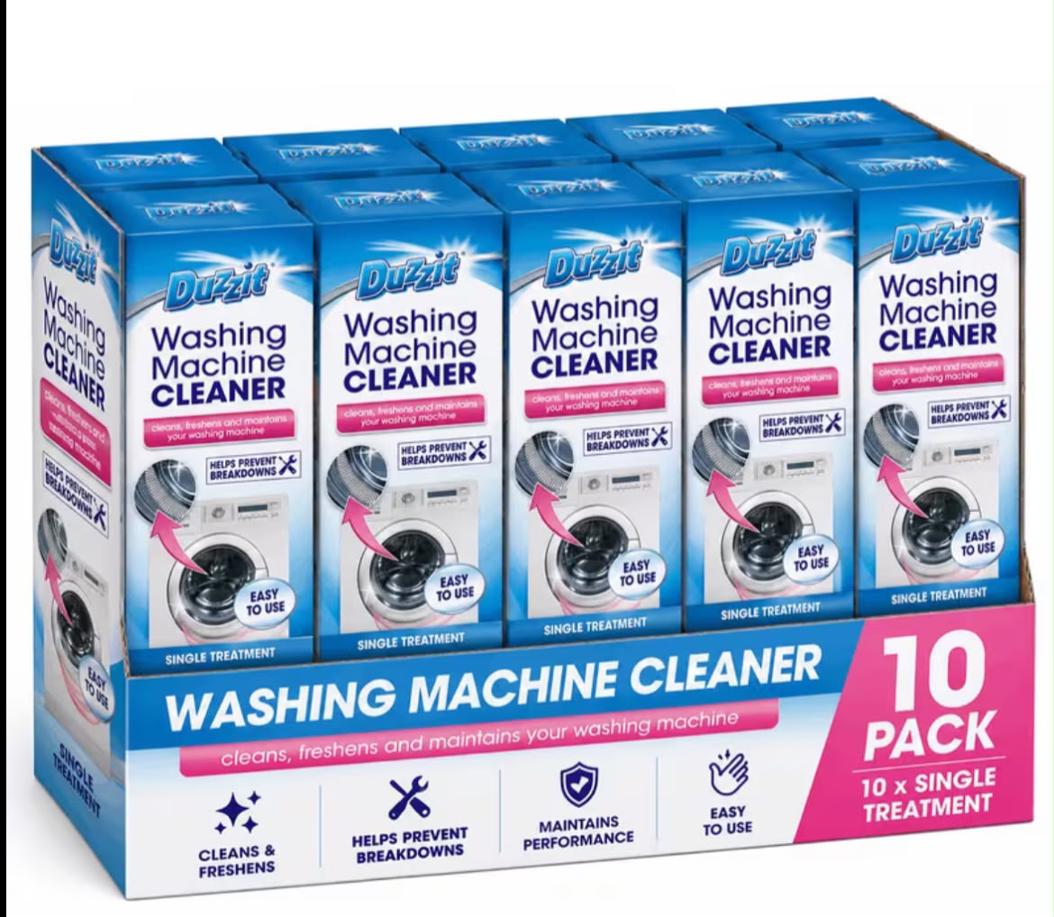 Duzzit Washing Machine Cleaner 10 Pack