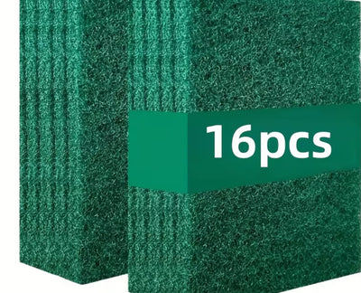 Green Scouring Sponges 16 Pack