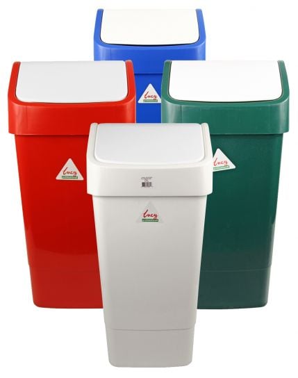 50L Swing Top Waste Bin