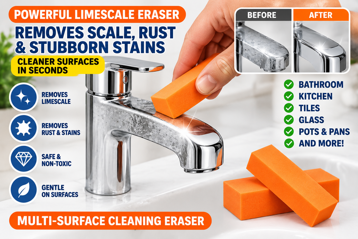 Limescale & Rust Cleaning Eraser