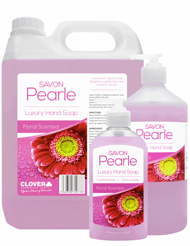 Clover Savon Pearle Pink Hand Soap