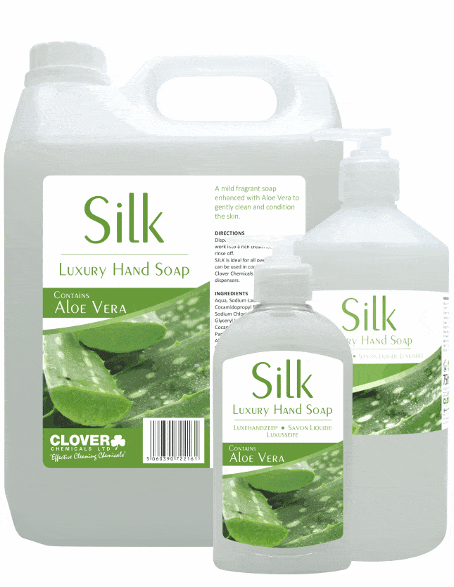 Clover Silk Luxury Hand Soap