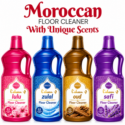 Moroccan Floor Cleaner 1L x 4 Assorted Scents