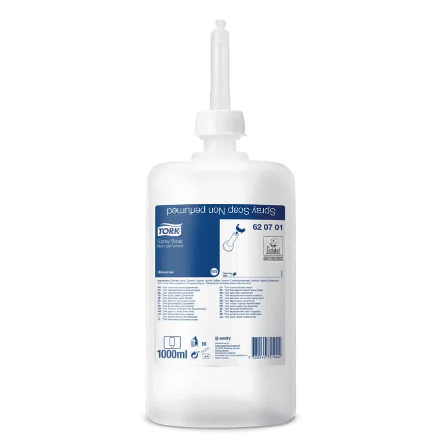 Tork Non-Perfumed Spray Soap – 6 x 1L