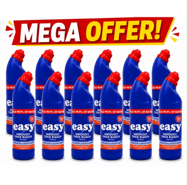 Easy Seriously Thick Bleach Original 750ml Pack of 12