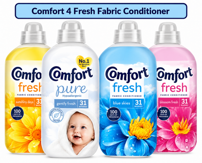 Comfort Fabric Conditioner Bundle 4 x 930ml