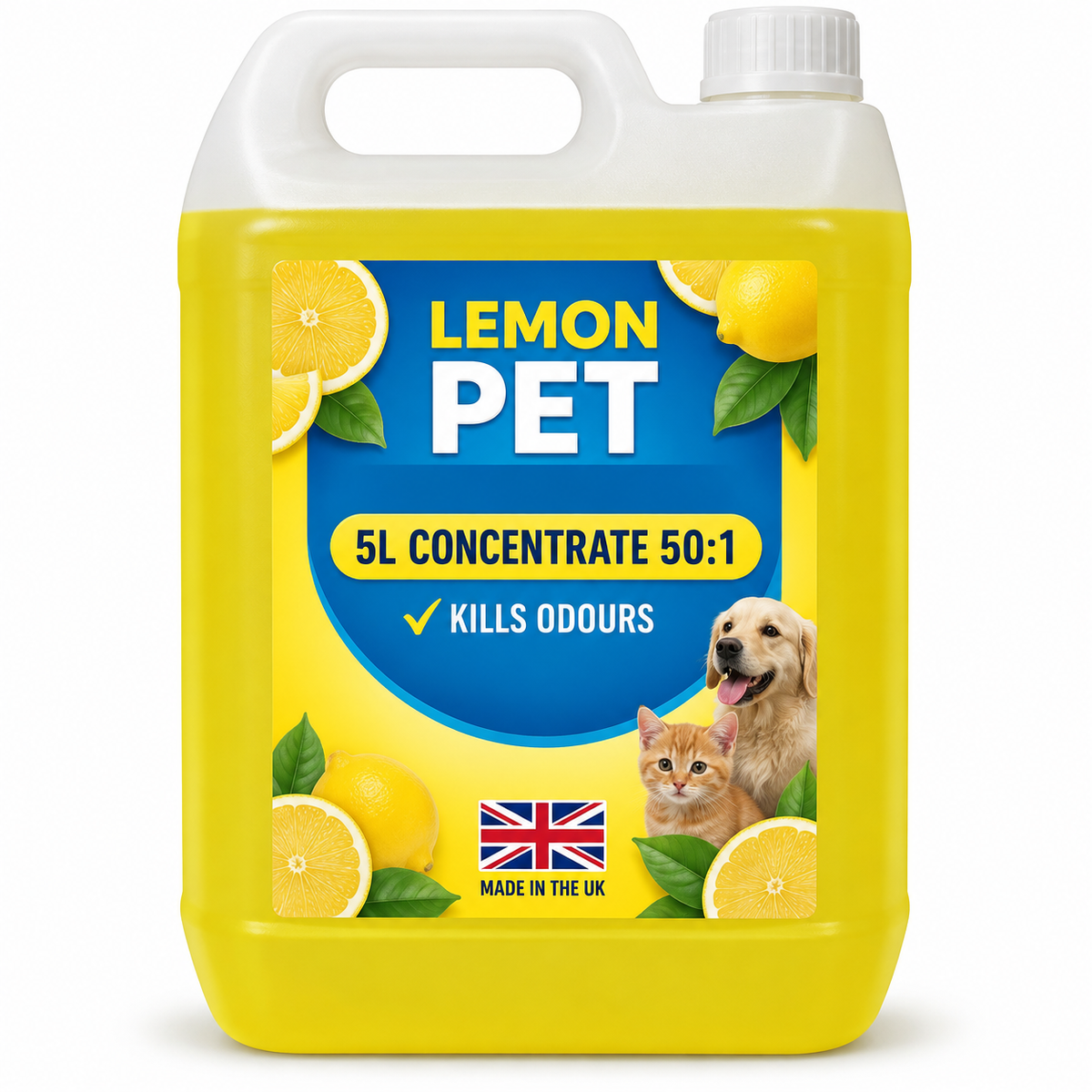 Lemon PET Concentrated Cleaner 5L