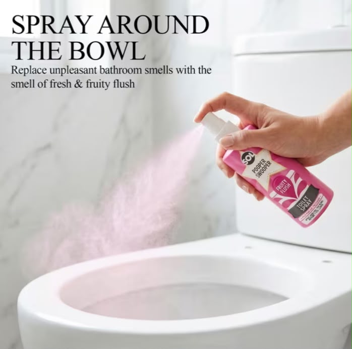 Pooper Swooper Toilet Spray Fruity Flush 6 Pack