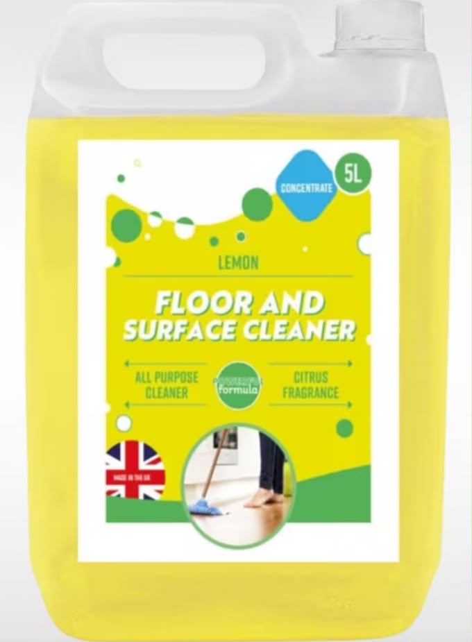 Floor & Surface Cleaner 5L – Lemon