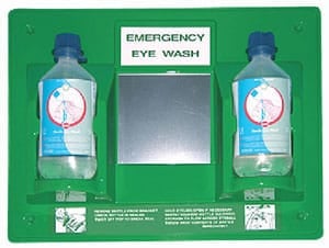 Wall-Mounted Eyewash Station