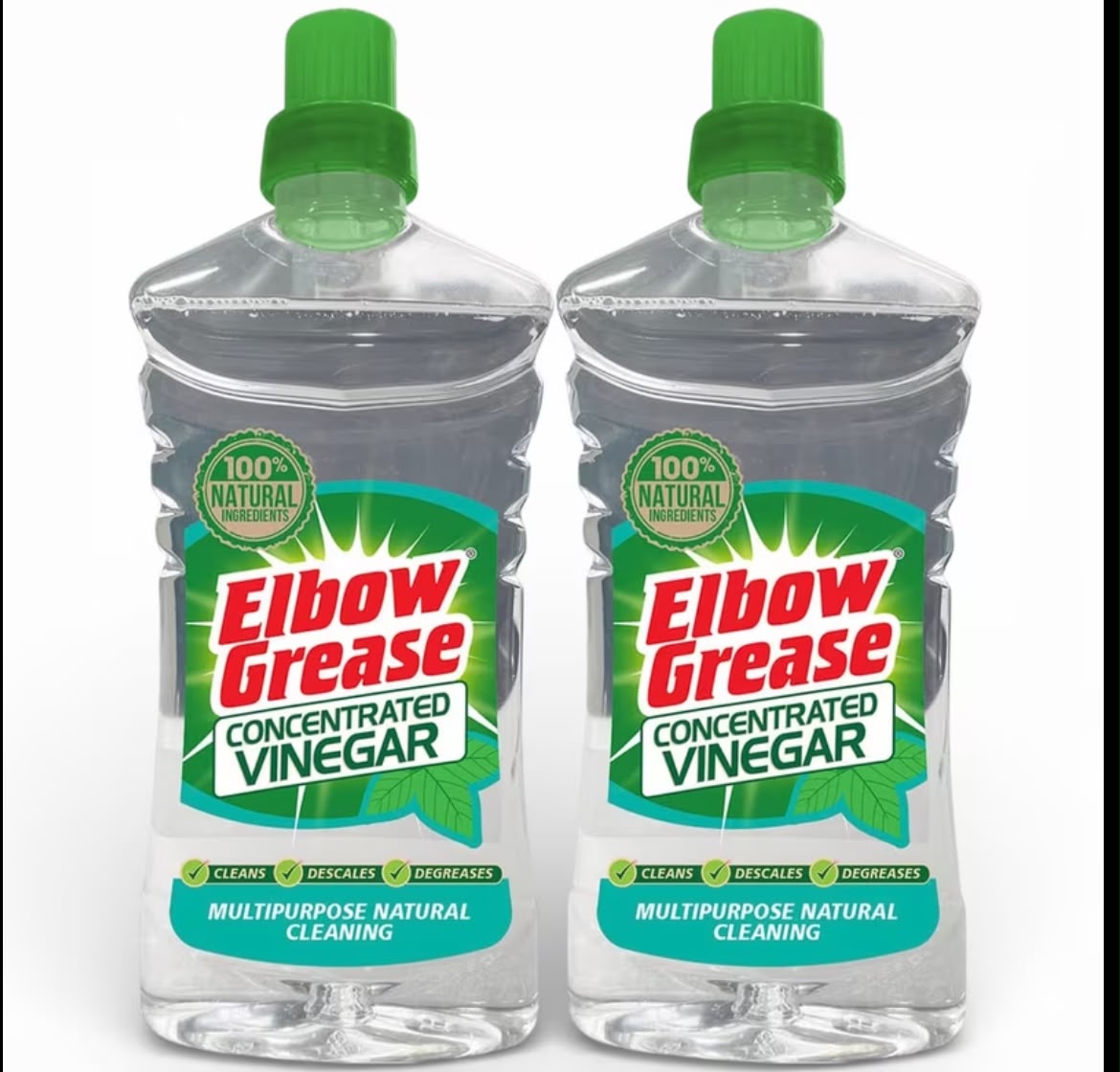 Elbow Grease Concentrated Vinegar Cleaner 2 x 750ml