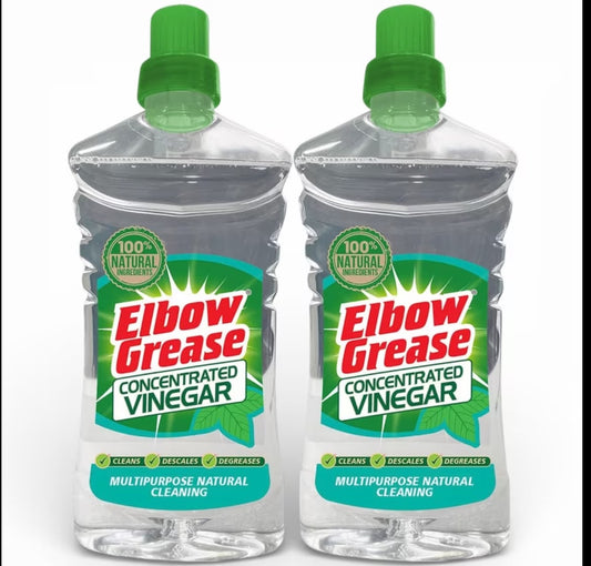 Elbow Grease Concentrated Vinegar Cleaner 2 x 750ml