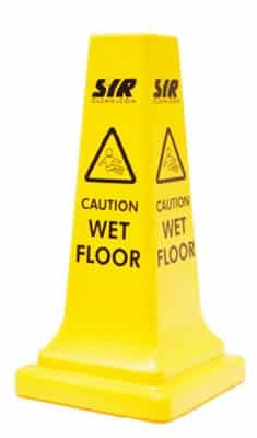 Wet Floor Safety Cone 53cm (21")