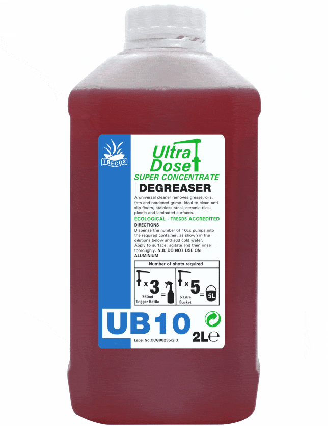 Clover UB10 Degreaser Concentrate 2L