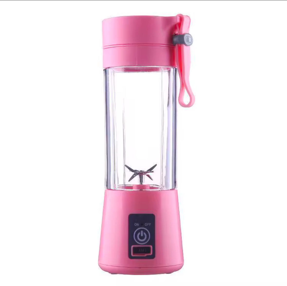 Portable Mini Juice Blender - Powerful Motor, 6 Blades, Effective Blending - USB Rechargeable - Perfect For Home And On The Go