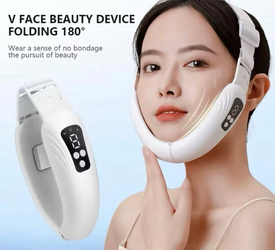 Portable and Easy to Use Face Massaging Device for Relaxing Facial Muscles - Daily