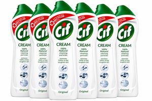 Cif Cream Original Surface Cleaner 6 Pack