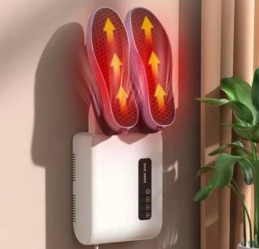 Wall Mounted Shoe Dryer with Timed Sterilization and Deodorization