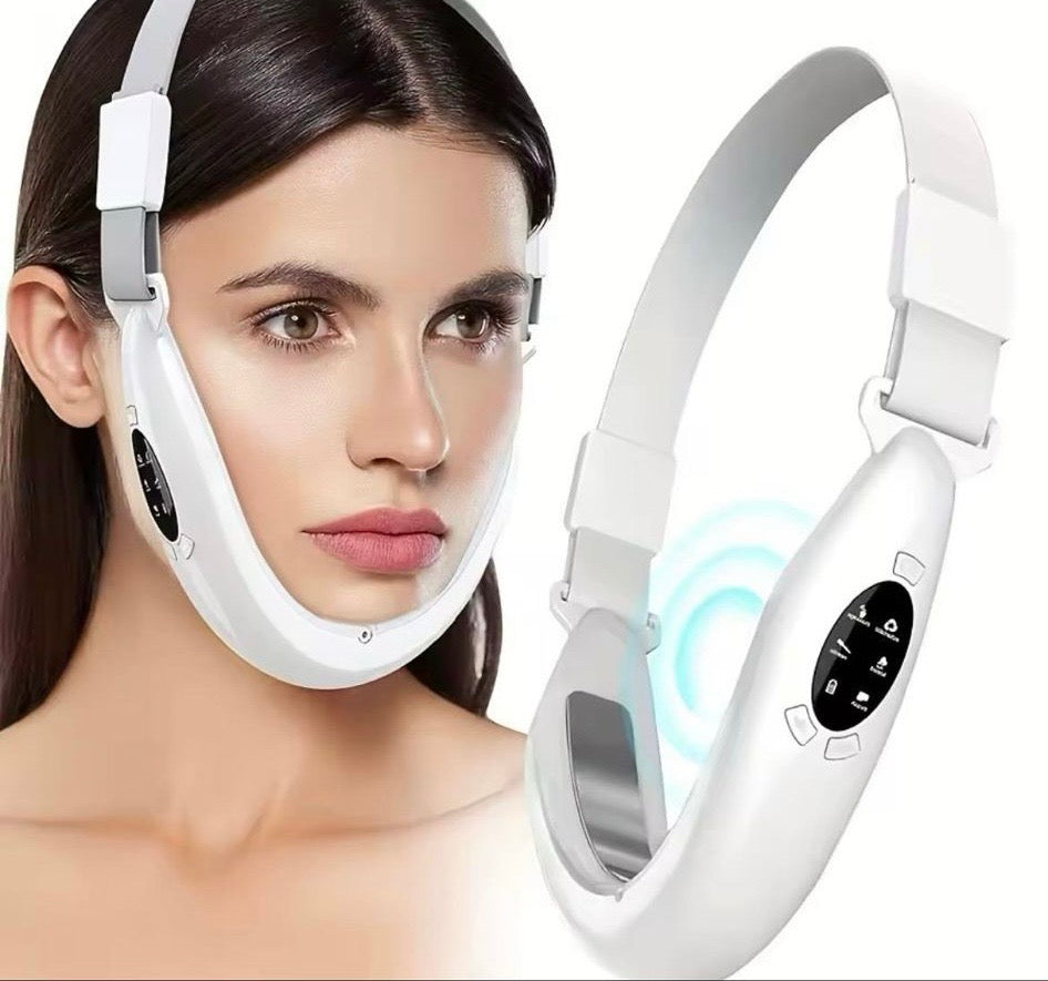 Portable and Easy to Use Face Massaging Device for Relaxing Facial Muscles - Daily