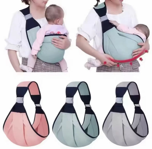 Multifunctional baby carrier ring sling for easy carrying - ergonomic design