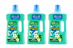 Flash All Purpose Floor Cleaner Apple Blossom 3 Pack
