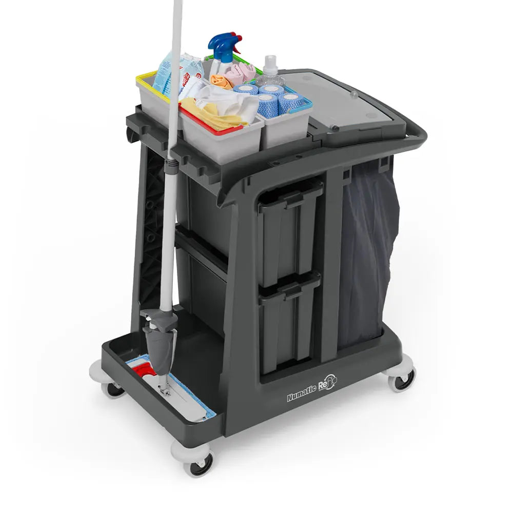 Numatic EM2 ECO-Matic Cleaning Trolley