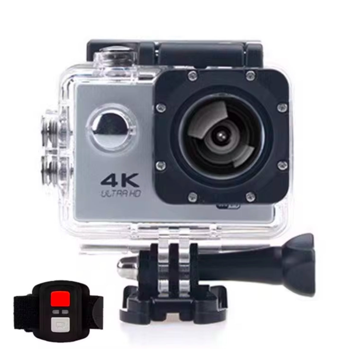 Waterproof Outdoor Adventure Camera - 4K 2Inch Action Camera, Built In Wifi - Sports Camera