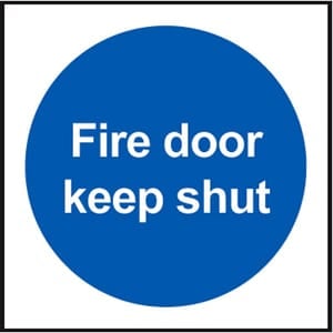 Fire Door Keep Shut Sign
