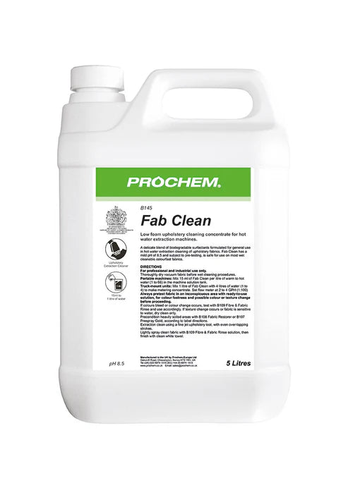 Prochem Fab Clean Upholstery Cleaner 5L