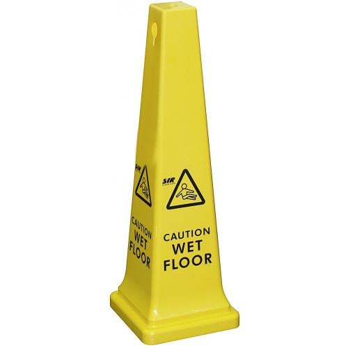 Tall Wet Floor Safety Cone 91cm (36")