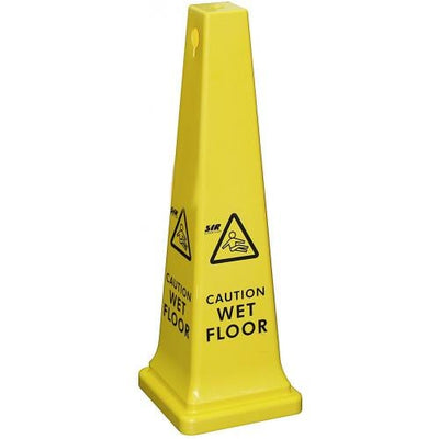 Tall Wet Floor Safety Cone 91cm (36")