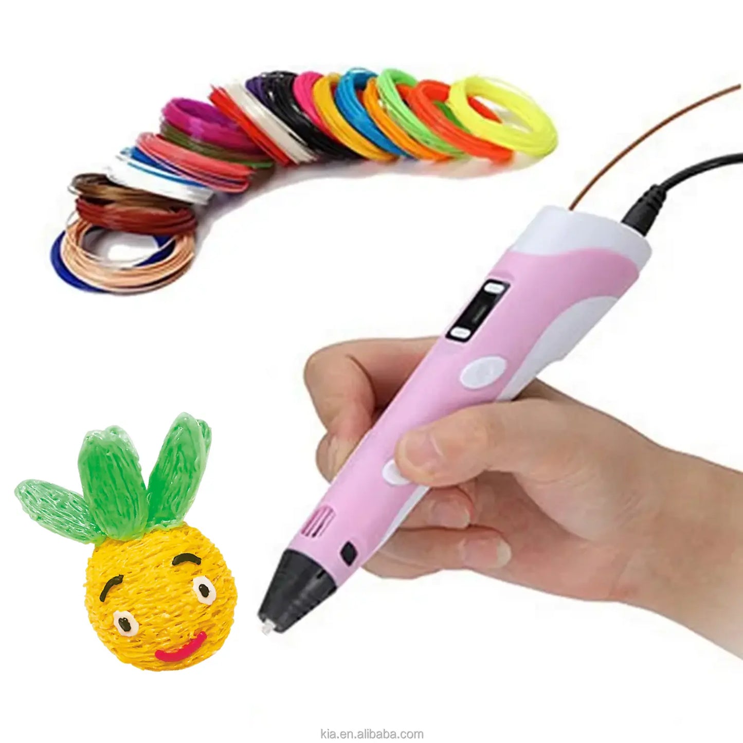 3D printing Pen With LCD Display Screen