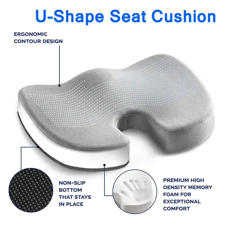 Non-Slip Posture & Support Seat Cushion