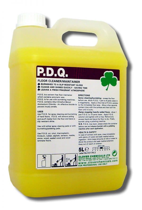 Clover PDQ Floor Cleaner & Maintainer 5L